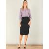 imageAllegra K Womens Metallic Patterned Blouse V Neck Long Sleeve Gilding Shiny Sparkly Dots TopDark Purple