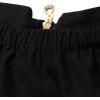 imageAllegra K Womens Sexy Strapless Party Dress Sweetheart Neck Sleeveless Summer Mini DressesBlack