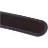 imageuxcell Mens Automatic Ratchet Leather Belt with Double Stitch Edge Wide 1 12 InchesDark Brown