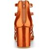 imageAllegra K Womens Cage Strappy Gladiators Chunky Heels SandalsOrange