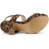 imageAllegra K Womens Slingback Platform Heels Chunky High Heel SandalsLeopard