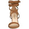 imageAllegra K Womens Strappy Lace Up Heel Chunky High Heels SandalsBrown
