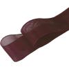 imageAllegra K 2 Pairs Flat Snow Yarn Shoelaces 25cm4cm Wide Transparent Shoe Laces for SneakersDark Wine Red