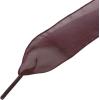 imageAllegra K 2 Pairs Flat Snow Yarn Shoelaces 25cm4cm Wide Transparent Shoe Laces for SneakersDark Wine Red