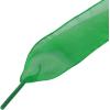 imageAllegra K 2 Pairs Flat Snow Yarn Shoelaces 25cm4cm Wide Transparent Shoe Laces for SneakersGreen