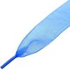 imageAllegra K 2 Pairs Flat Snow Yarn Shoelaces 25cm4cm Wide Transparent Shoe Laces for SneakersRoyal Blue