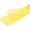 imageAllegra K 2 Pairs Flat Snow Yarn Shoelaces 25cm4cm Wide Transparent Shoe Laces for SneakersYellow
