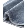 imageAllegra K Casual Denim Jacket for Womens Classic Stand Collar Long Sleeve Jean JacketGrey Blue