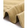 imageAllegra K Casual Denim Jacket for Womens Classic Stand Collar Long Sleeve Jean JacketKhaki