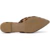 imageAllegra K Womens Pointed Toe Flat Slides MulesLeopard