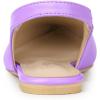 imageAllegra K Womens Pointed Toe Pumps Slingback Flat PumpsLavender
