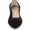 imageAllegra K Womens Pointed Toe Slip On Mesh FlatsBlack