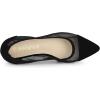 imageAllegra K Womens Pointed Toe Slip On Mesh FlatsBlack