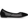 imageAllegra K Womens Pointed Toe Slip On Mesh FlatsBlack