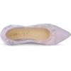 imageAllegra K Womens Pointed Toe Slip On Mesh FlatsPurple Flower