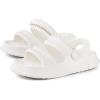 imageAllegra K Womens Cloud Slides Sandals Pillow TwoWay Wear Shower Slingback Flat SandalsWhite