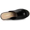 imageAllegra K Womens Espadrilles Wedges Wedge SandalsBlack