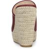 imageAllegra K Womens Espadrilles Wedges Wedge SandalsBurgundy