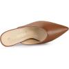 imageAllegra K Womens Pointed Toe Chunky Heels Slides MulesBrown