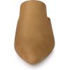 imageAllegra K Womens Slip on Pointed Toe Chunky Heels Slide MulesBrown
