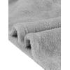 imageAllegra K Cropped Fleece Jacket for Womens Zip Up Faux Fur JacketGrey