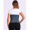 imageAllegra K Denim Vest for Womens Halter Neck Button Down Backless Jean WaistcoatGray Blue