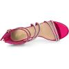 imageAllegra K Womens Ankle Strap Rhinestone Stiletto Heeled SandalsHot Pink