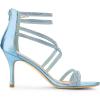 imageAllegra K Womens Ankle Strap Rhinestone Stiletto Heeled SandalsSky Blue