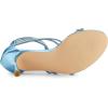 imageAllegra K Womens Ankle Strap Rhinestone Stiletto Heeled SandalsSky Blue