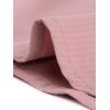 imageAllegra K Womens Button Down Office Top Long Sleeve Formal Mandarin Collar ShirtPink
