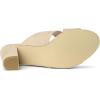 imageAllegra K Womens Crisscross Strap Block Heel Slide SandalsBeige