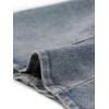 imageAllegra K Womens Denim Jakcet Sleeveless V Neck Button Down Casual Jean Waistcoat VestDusty Blue