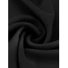 imageAllegra K Womens Dressy Long Sleeve Blouses Chiffon Pleated Tie Neck Office Top ShirtBlack