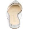 imageAllegra K Womens Glitter Clear Strap Flat MulesSilver