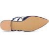 imageAllegra K Womens Glitter Pointed Toe Flat MulesDeep Blue