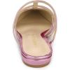 imageAllegra K Womens Glitter Pointed Toe Flat MulesPink