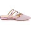 imageAllegra K Womens Glitter Pointed Toe Flat MulesPink