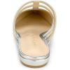 imageAllegra K Womens Glitter Pointed Toe Flat MulesSilver