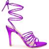 imageAllegra K Womens Lace Up Stiletto Heel Strappy SandalsPurple