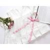 imageAllegra K Womens Long Self Tie Solid Color Ribbon Bowknot Neckwear Cosplay Elegant Neck BowtiePink