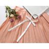 imageAllegra K Womens Long Self Tie Solid Color Ribbon Bowknot Neckwear Cosplay Elegant Neck BowtieWhite
