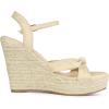 imageAllegra K Womens Platform Slingback Espadrille Wedge Heel SandalsBeige