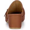 imageAllegra K Womens Pointed Toe Block Heel Brown Mules Shoes 10 M US