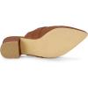 imageAllegra K Womens Pointed Toe Block Heel Brown Mules Shoes 10 M US