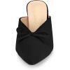 imageAllegra K Womens Pointed Toe Mid Slides Heel MulesBlack