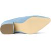 imageAllegra K Womens Pointed Toe Slip On Block Heel Slide Sky Blue Mules 65 M US