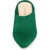 imageAllegra K Womens Pointed Toe Slip on Block Heel Slide MulesGreen