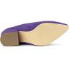 imageAllegra K Womens Pointed Toe Slip on Block Heel Slide MulesPurple