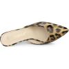 imageAllegra K Womens Pointed Toe Stiletto Heels Slide MulesLeopard