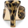 imageAllegra K Womens Pointed Toe Stiletto Heels Slide MulesLeopard